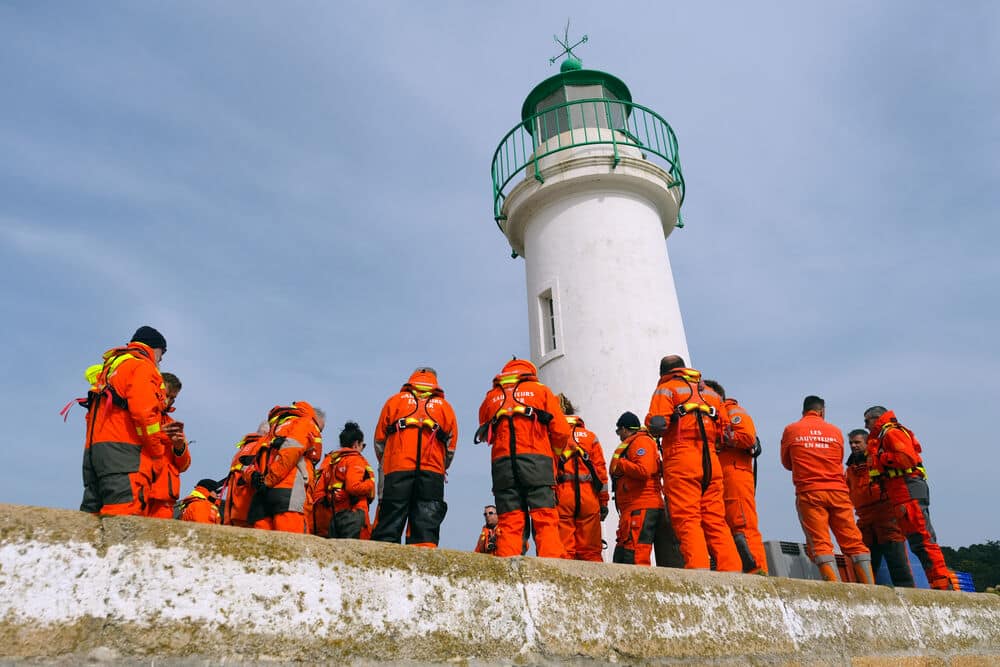 SNSM Briefing © Pierre Mouty